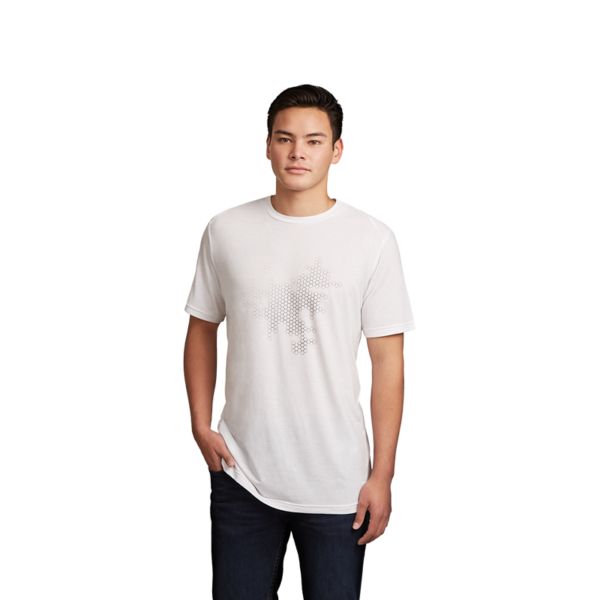 Polo Casual White Man T-Shirt